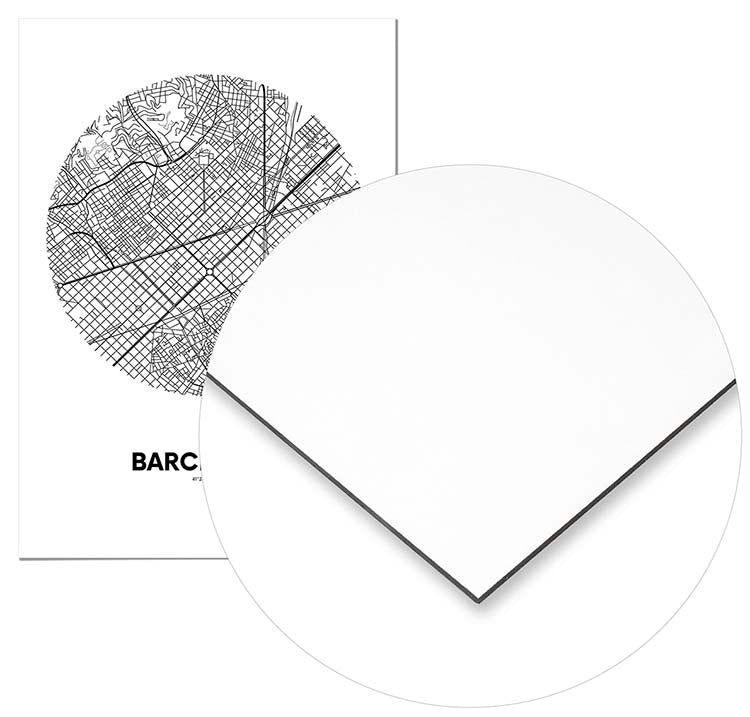 Barcelona Circle Map - @annieboyle
