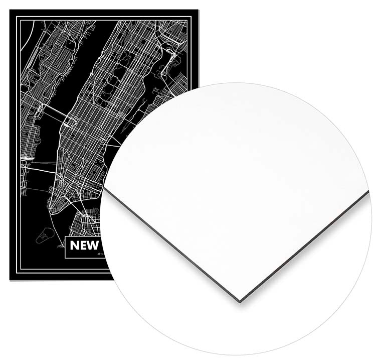 New York Black Color Map - @franck86
