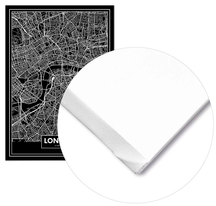 London Black Color Map - @franck86