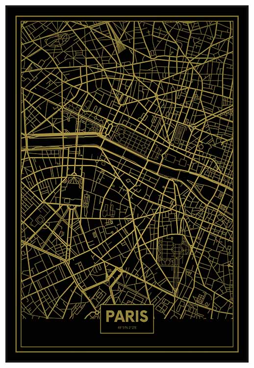 Paris Gold Color Map - @mackios7