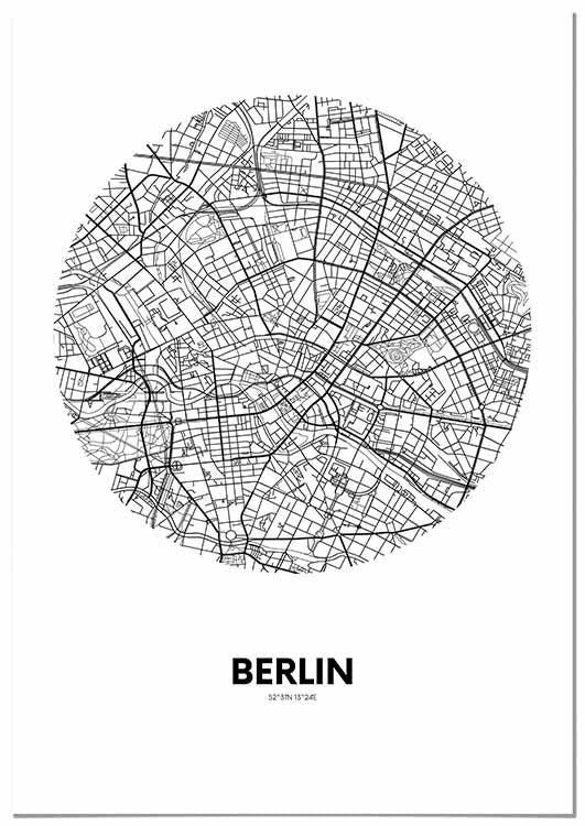 Berlin Circle Map - @annieboyle