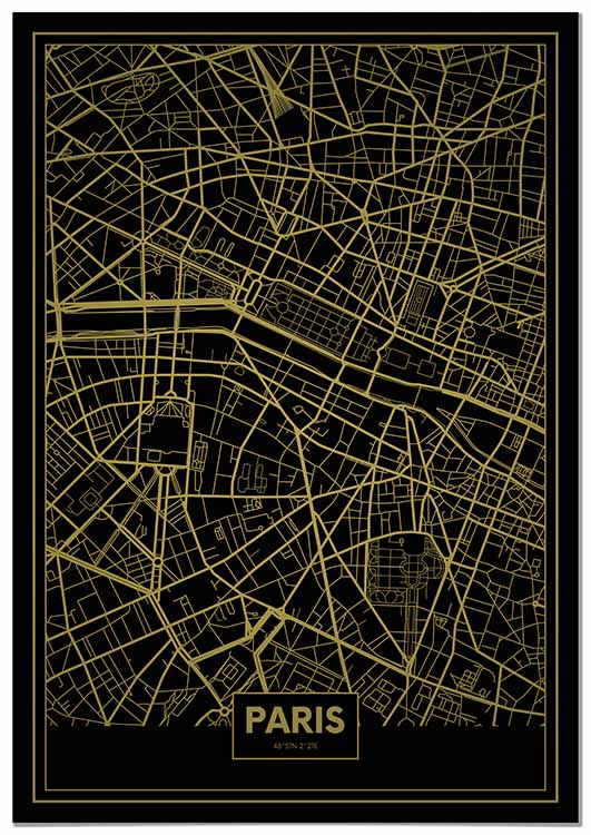 Paris Gold Color Map - @mackios7