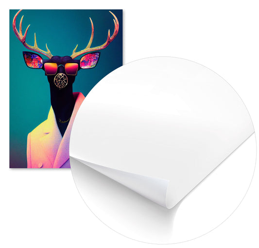 Deer Atompunk - @Artnesia