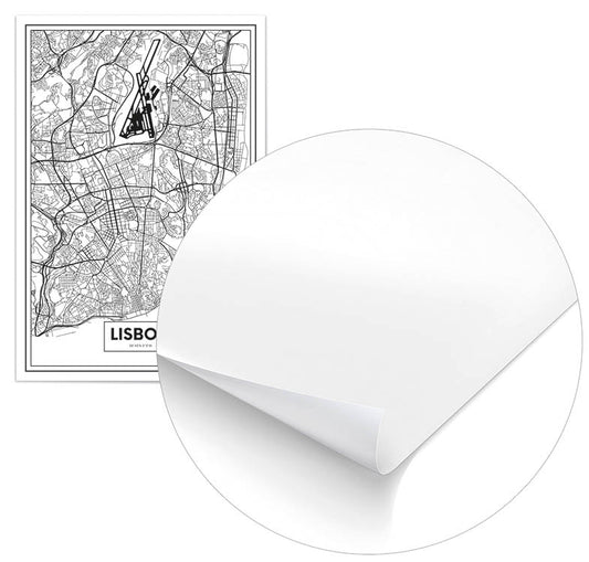 T-Shirt-Lisbon Map - @mackland-wow.fan