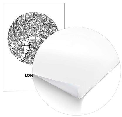 London Circle Map - @annieboyle