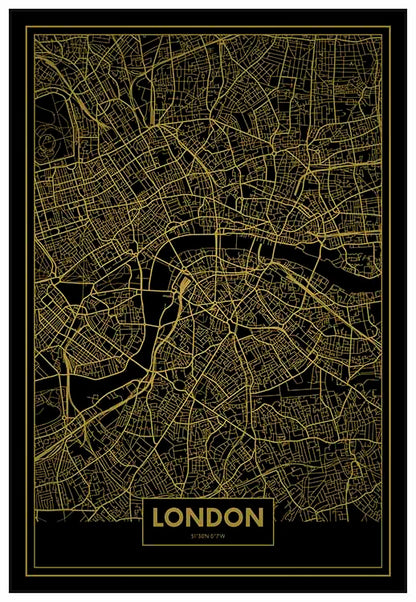 London Gold Color Map - @mackios7