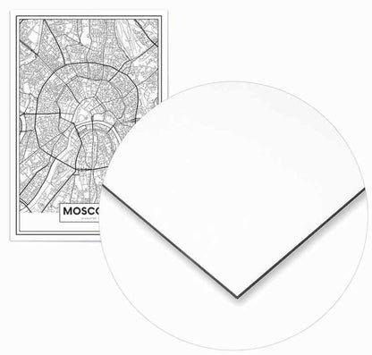 Moscow Map - @mackland