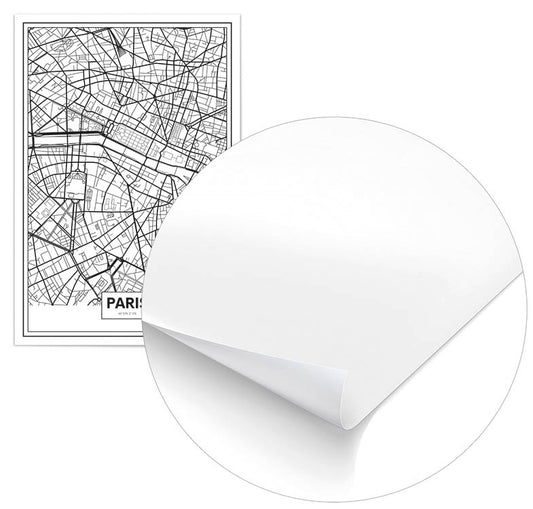 T-Shirt-Paris Map - @mackland-wow.fan