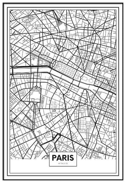 Paris Map - @mackland