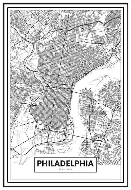 Philadelphia Map - @mackland