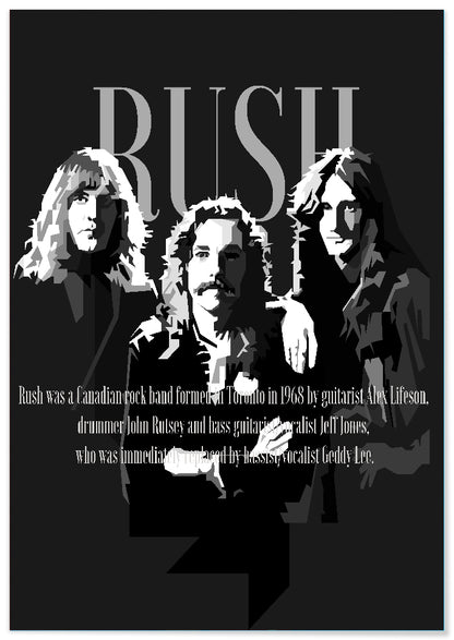 Rush Classic Rock Band - @Artkreator