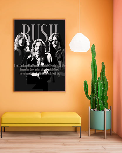 Rush Classic Rock Band - @Artkreator