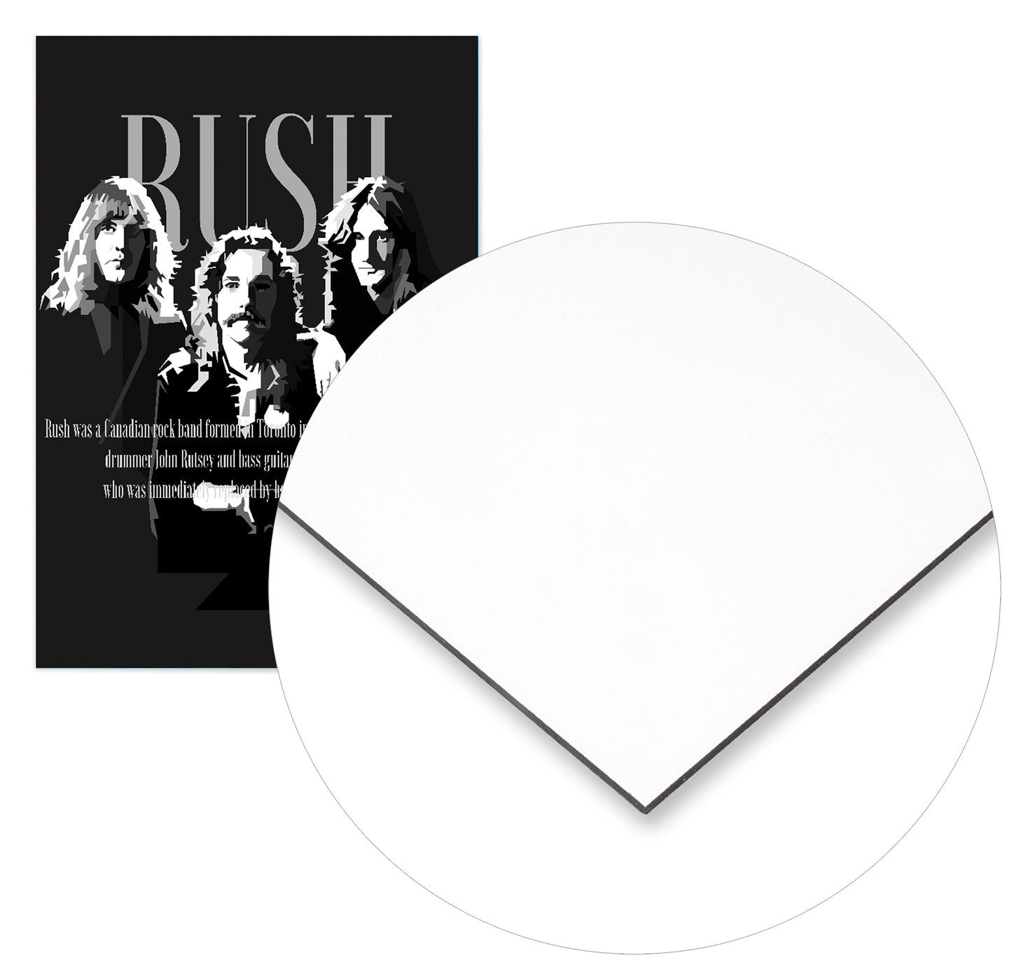 Rush Classic Rock Band - @Artkreator