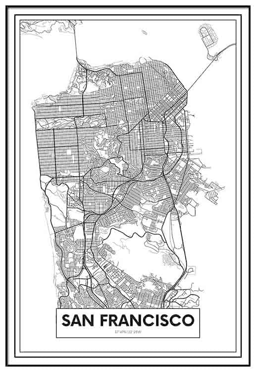 San Francisco Map - @mackland