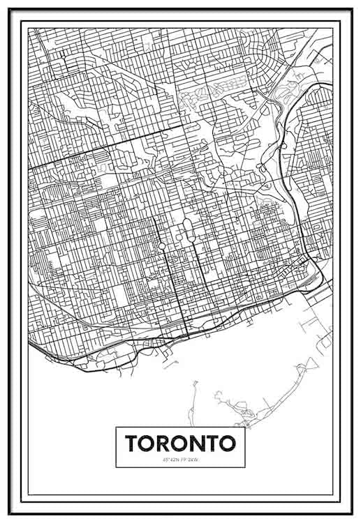 Toronto Map - @mackland