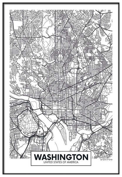 Washington Map - @mackland