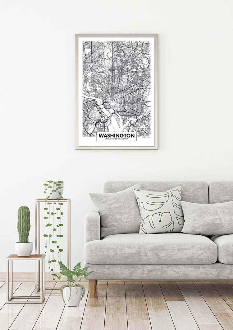 Washington Map - @mackland